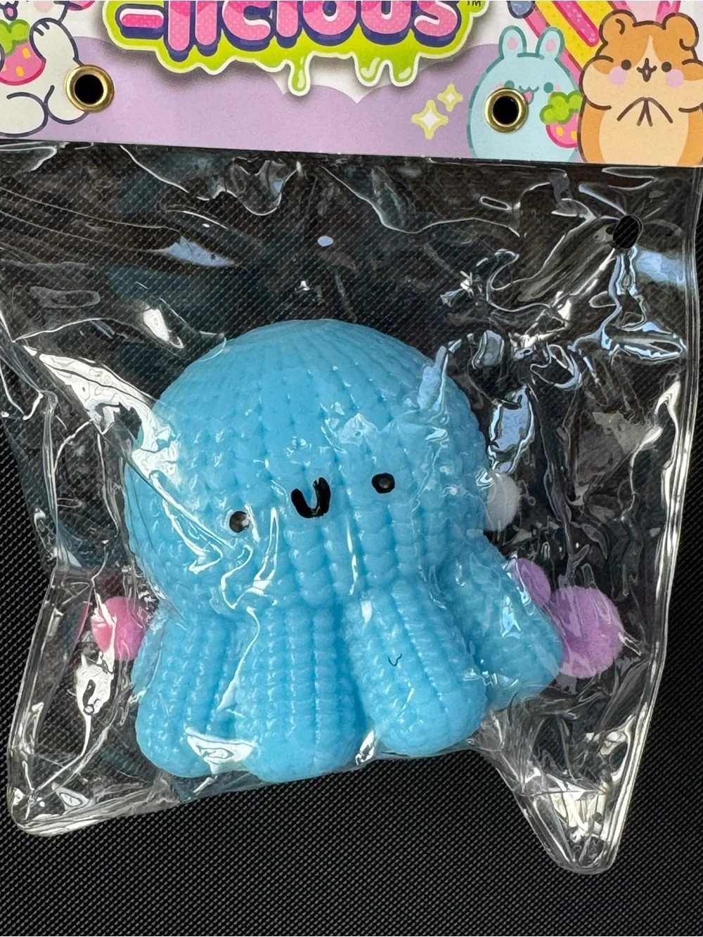 Jellyfish Blue Taba Squish Taba-licious Series 1 Orb Squishy Fidget Toy NWT New